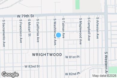 Map image of the property - 8025 S Kolin Ave