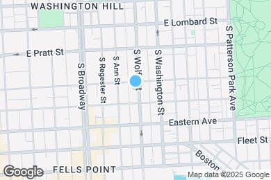 Map image of the property - 308 S Wolfe St