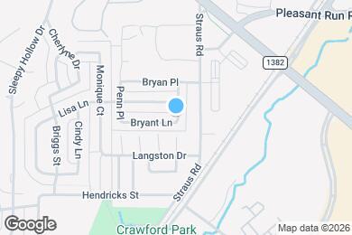 Map image of the property - 300 Bryant Ln