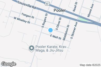 Map image of the property - 200 E Mell St
