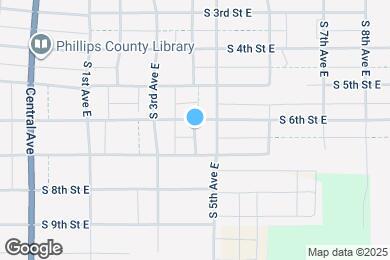 Map image of the property - 408 S 6th St E