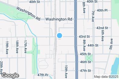 Map image of the property - 1023 43rd St