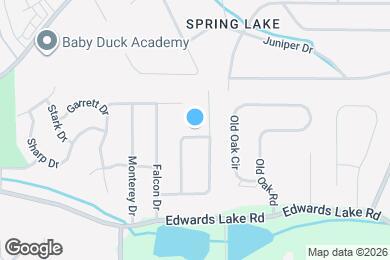 Map image of the property - 1324 Impala Dr