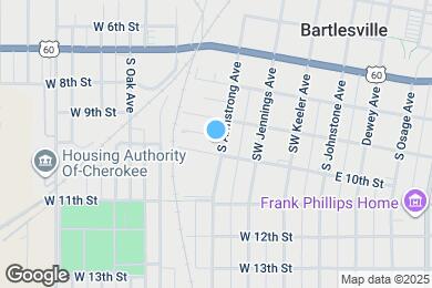 Map image of the property - 917 S Armstrong Ave