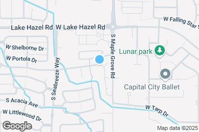 Map image of the property - 9251 W Brogan Dr