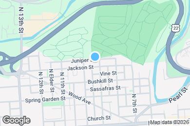 Map image of the property - 909 Jackson St