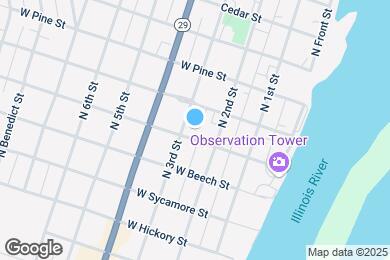 Map image of the property - 227 W Elm St