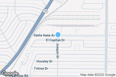Map image of the property - 2225 El Capitan Dr