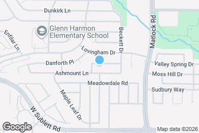 Map image of the property - 822 Foxridge Dr