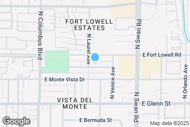 Map image of the property - 4517 E Patricia St