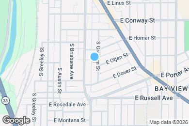 Map image of the property - 2539 S Graham St