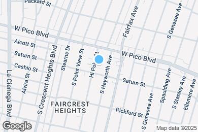 Map image of the property - 1440 Hi Point St