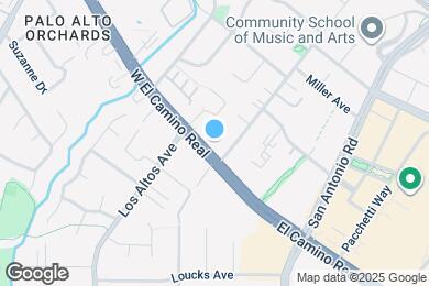 Map image of the property - 2700 W El Camino Real