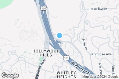 Map image of the property - 2330 North Cahuenga, LP