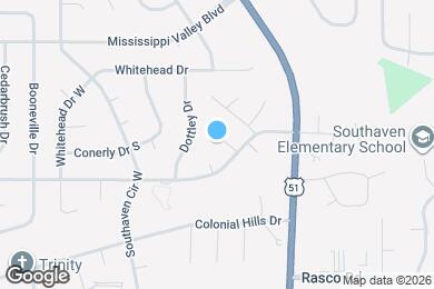 Map image of the property - 8297 Baldwyn Cove