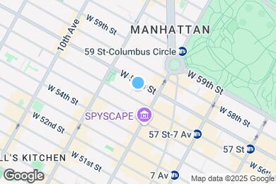 Map image of the property - 322 W 57th St
