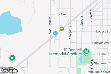 Map image of the property - 609 Lima Ave