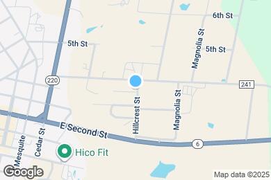 Map image of the property - 310 Hillcrest St