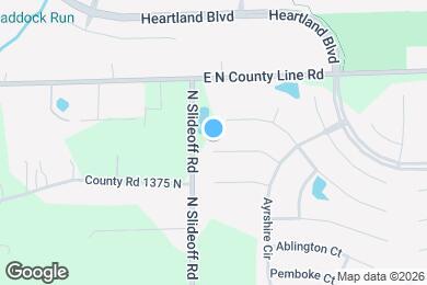 Map image of the property - 6050 E Solitude Ct