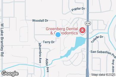 Map image of the property - 605 Crosby Dr