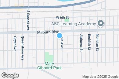 Map image of the property - 727 Dale Ave