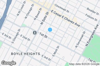 Map image of the property - 2512 Pennsylvania Ave