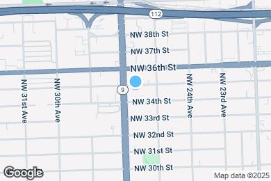 Map image of the property - 2620 NW 35th St
