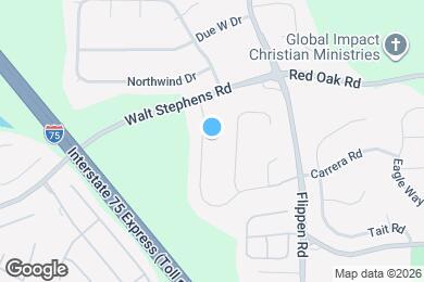 Map image of the property - 17 Arbor Cove Dr