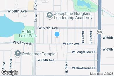 Map image of the property - 6631 Julian St