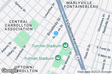 Map image of the property - 1933 Audubon St