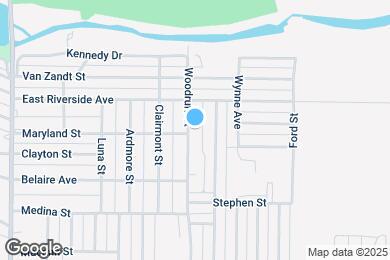 Map image of the property - 1028 Woodruff St
