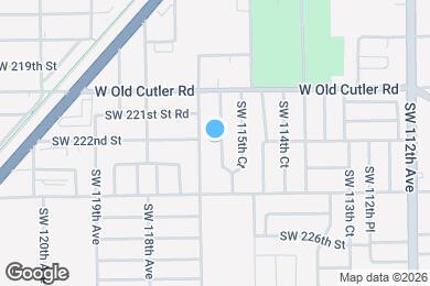 Map image of the property - 22200 SW 116th Ave