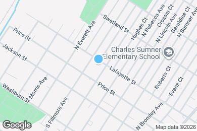 Map image of the property - 1717 Lafayette St