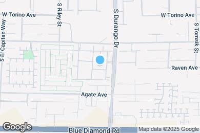 Map image of the property - 8985 S Durango Dr