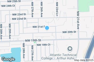 Map image of the property - 2505 NW 20th St