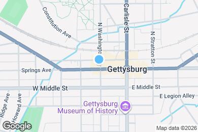 Map image of the property - 101 Chambersburg St