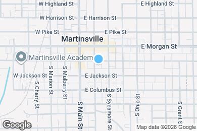 Map image of the property - 109 E Washington St