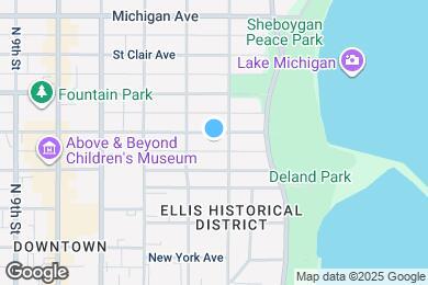 Map image of the property - 413 Ontario Ave