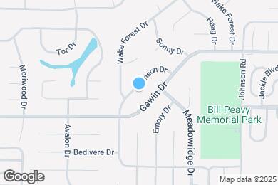 Map image of the property - 608 Clemson Dr