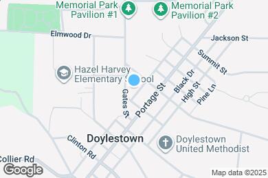 Map image of the property - 206 Park Dr