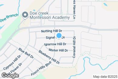 Map image of the property - 14108 Signal Hill Dr