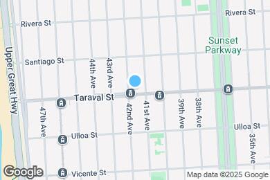 Map image of the property - 3146 Taraval St