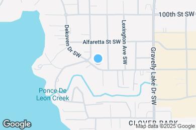 Map image of the property - 10403 Dekoven Dr SW