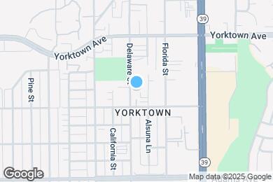 Map image of the property - 2120 Delaware St