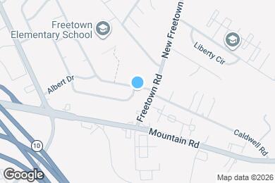 Map image of the property - 1242 Cedarcliff Dr