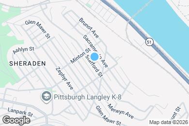 Map image of the property - 2930 Stafford St