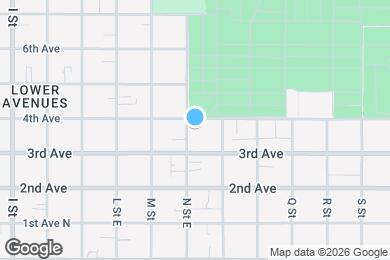 Map image of the property - 182 N St