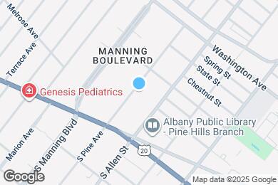 Map image of the property - 55 N Pine Ave
