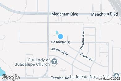 Map image of the property - 1105 De Ridder St
