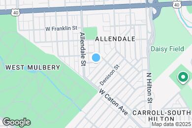 Map image of the property - 3611 W Lexington St